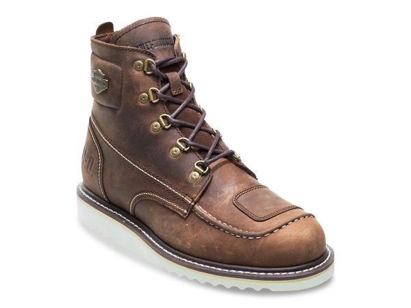 ハーレーダビッドソン メンズ シューズ ブーツ・レインブーツ HarleyDavidson Hagerman Boot Dark Brown ブラウン