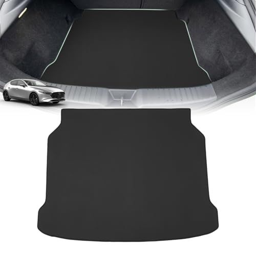 マツダ3 ファストバック BP系 に適用 ラゲッジマット 2D トランクマット MAZDA3 FASTBACK 防水マット ラゲッジカバー ラゲッジボード 2019年5月~現行 マツダ3 アクセサリー PVC素材 耐摩擦 耐汚れ 滑り止め 巻 22017518