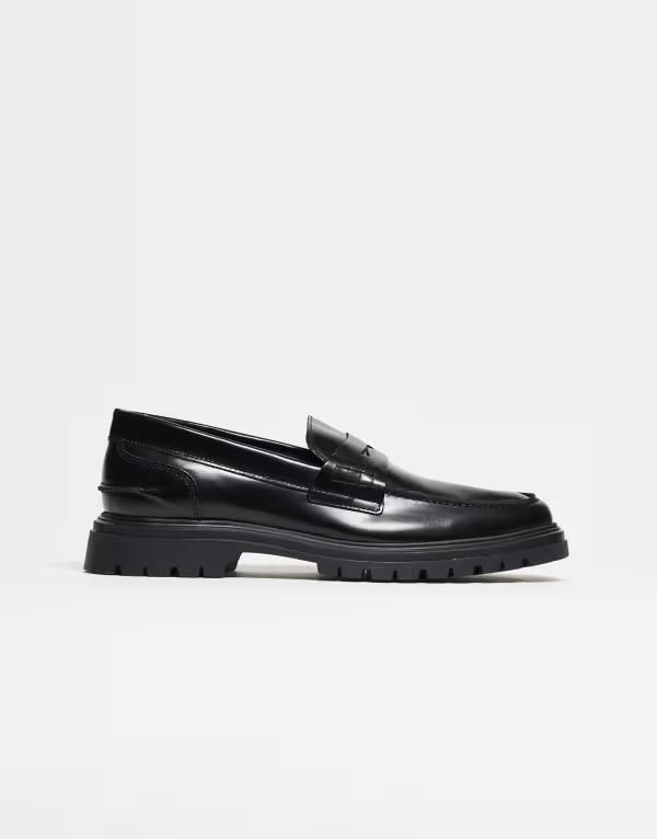ノーク メンズ シューズ スリッポン・ローファー レザー Noak made in Portugal tasseloafers leather Black ブラック