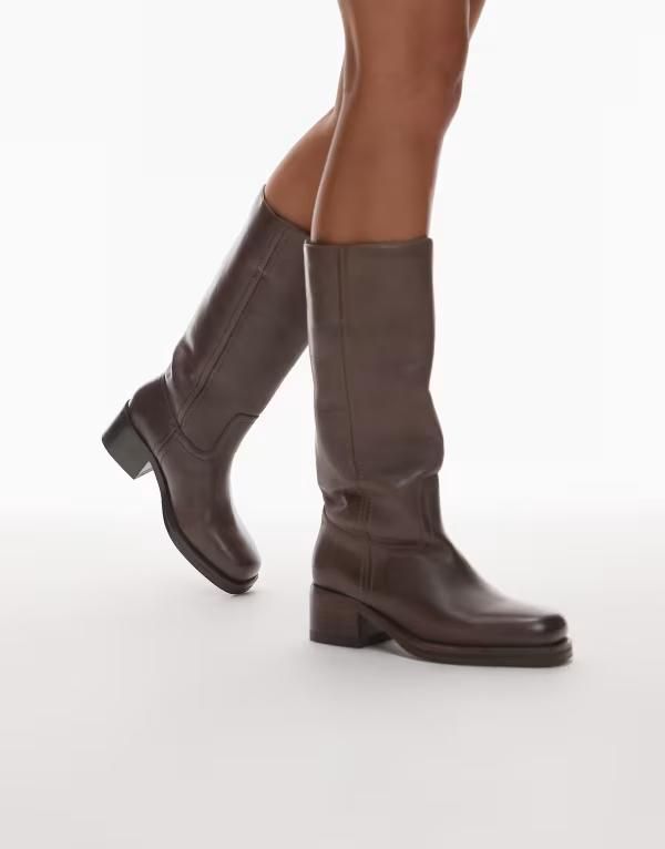 ブロンクス レディース シューズ ブーツ・レインブーツ Bronx Kyley riding knee boots in coffee bean Coffee bean コーヒー