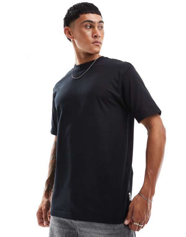 オンリーアンドサンズ メンズ トップス Tシャツ Only Sons oversized heavyweight Tshirt Black ブラック 8,610円