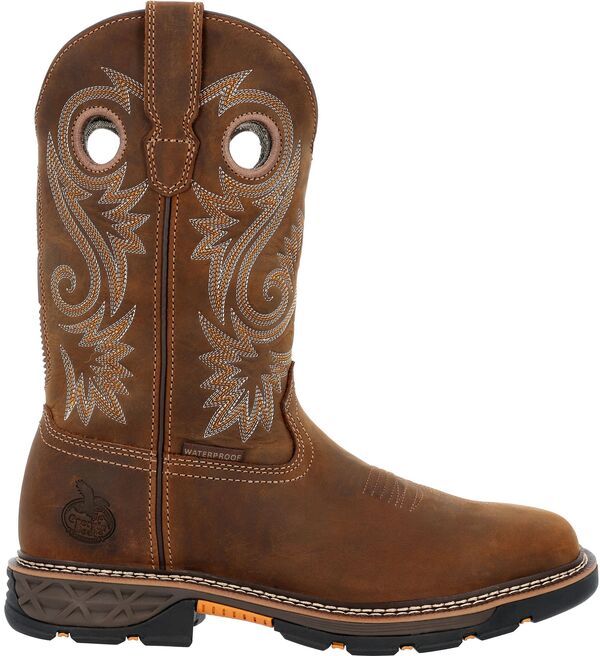 ジョージアブーツ メンズ シューズ ブーツ・レインブーツ Georgia Boots Mens 11 CarboTec FLX Alloy Toe Waterproof PullOn Work Boo