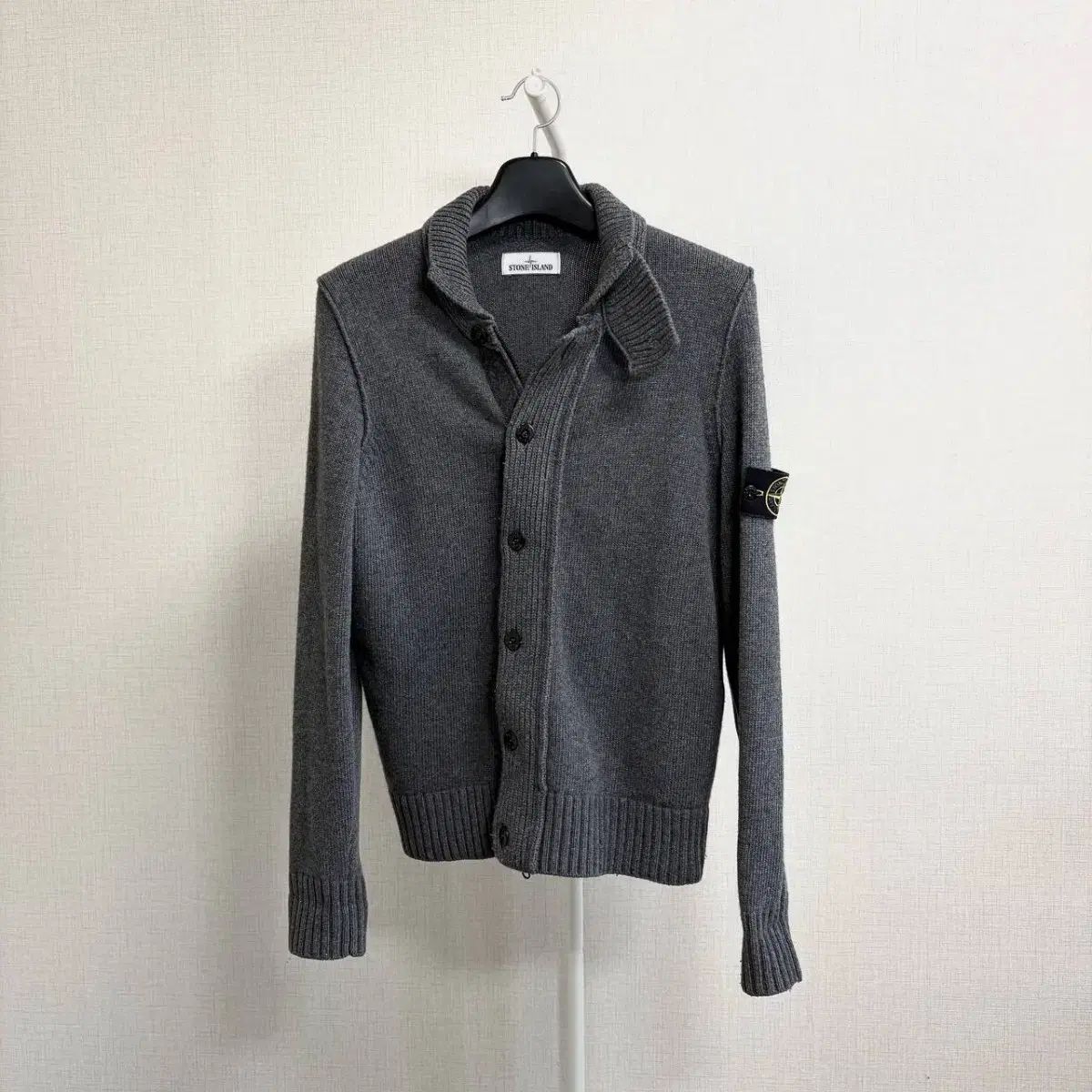 デパート購入/M STONE ISLAND ストーンアイランド ニット ジップアップ カーディガン