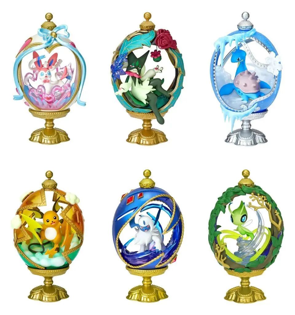 【中古】トレーディングフィギュア 全6種セット 「ポケットモンスター OVALTIQUE COLLECTION2-Luminous-」