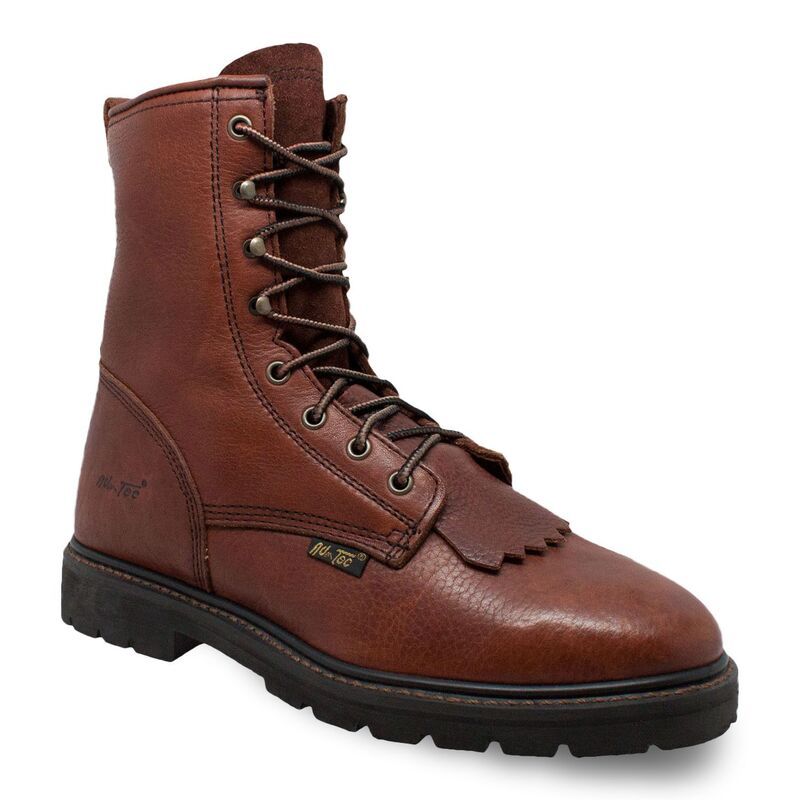 アドテック メンズ シューズ ブーツ・レインブーツ レース AdTec Lacer Mens Work Boots Chestnut