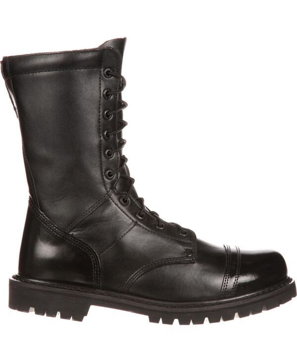 ロッキー メンズ シューズ ブーツ・レインブーツ ROCKY Menside Zipper Jump Boot Black ブラック