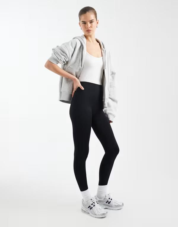 コットンオン レディース ボトムス レギンス Cotton Everyday leggings Black ブラック