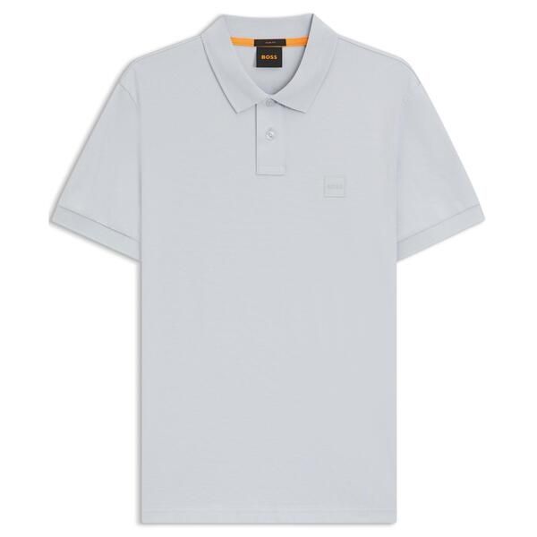 ボス メンズ トップス ポロシャツ Boss Mens HBO Passenger Premium Design Polo Shirt LtPstl Grey グレー