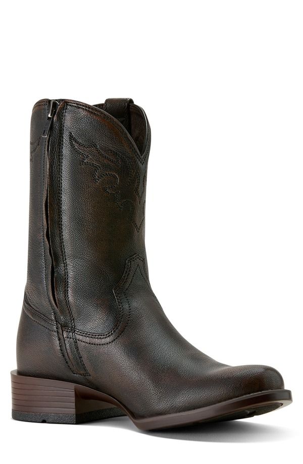 アリアト メンズ シューズ ブーツ・レインブーツ Ariat Sonoroper Toe Western Boot Chocolate Truffle チョコレート