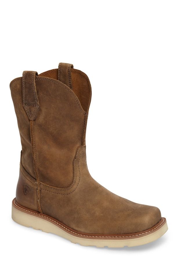アリアト メンズ シューズ ブーツ・レインブーツ トール Ariat Rambler Tall Boot Brown ブラウン