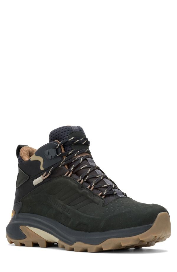 メレル メンズ シューズ ブーツ・レインブーツ Merrell Moab Speed 2 Waterproof Hiking Boot Black ブラック
