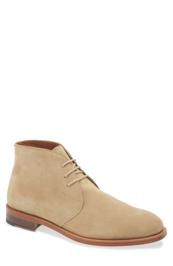 ジェントルソウルズ メンズ シューズ ブーツ・レインブーツ Gentle Souls Torres Chukka Boot Mushroom Suede