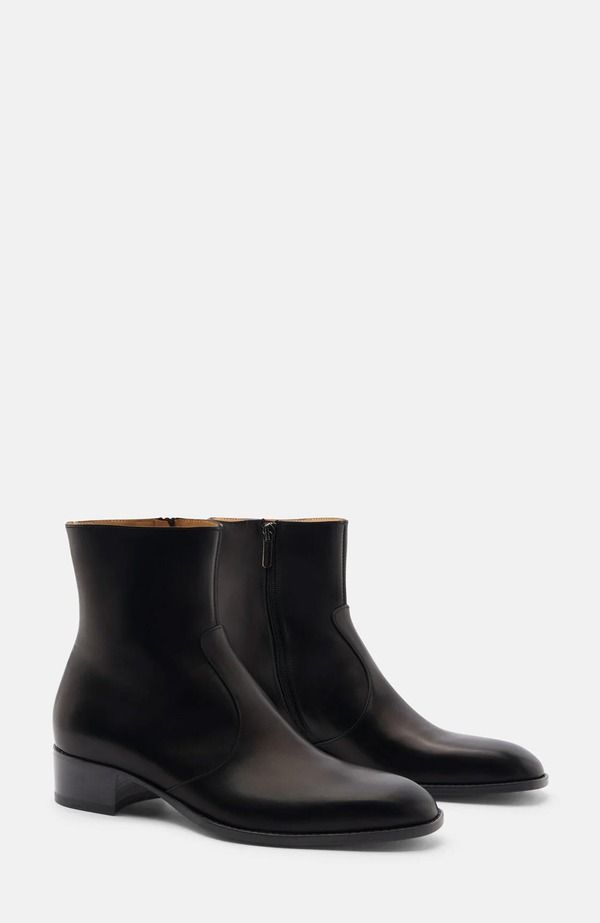 スカロッソ メンズ シューズ ブーツ・レインブーツ SCAROSSO Warren Boots Black Calf ブラック