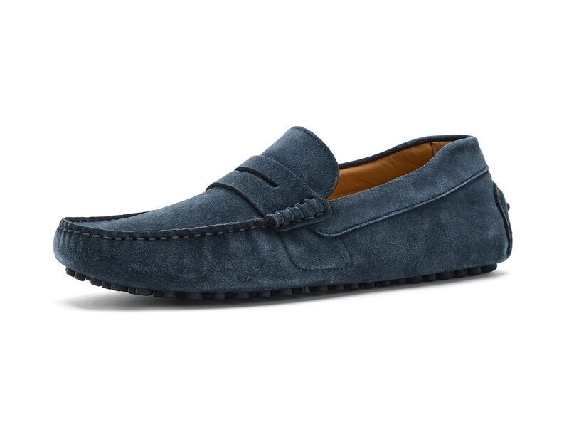 グレイツ メンズ シューズ スリッポン・ローファー GREATS Corsa Driver Navy ネイビー