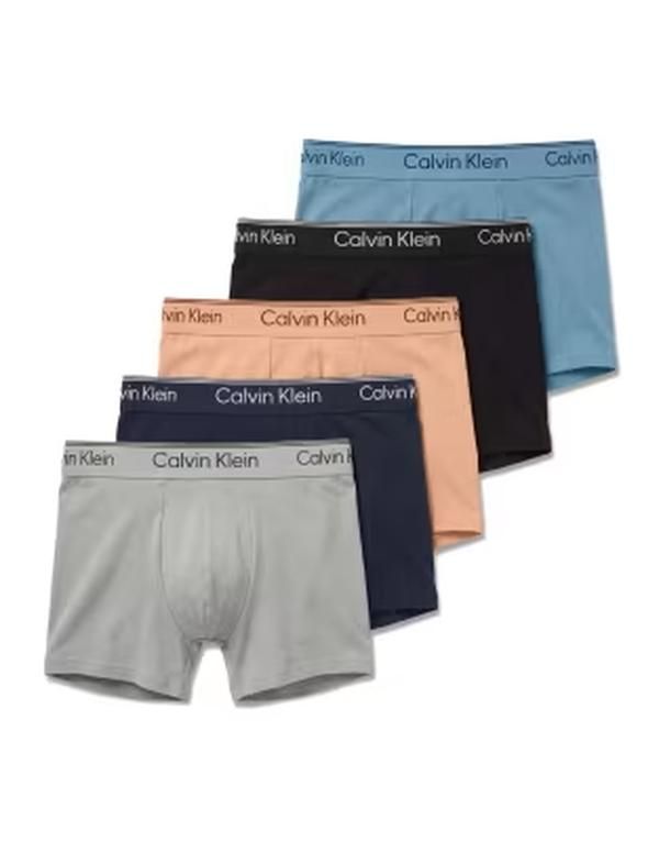 カルバンクライン メンズ アンダーウェア トランクス ローライズ Calvin Klein Microfiber Stretch 5 pack low rise briefsgraypeach Lig