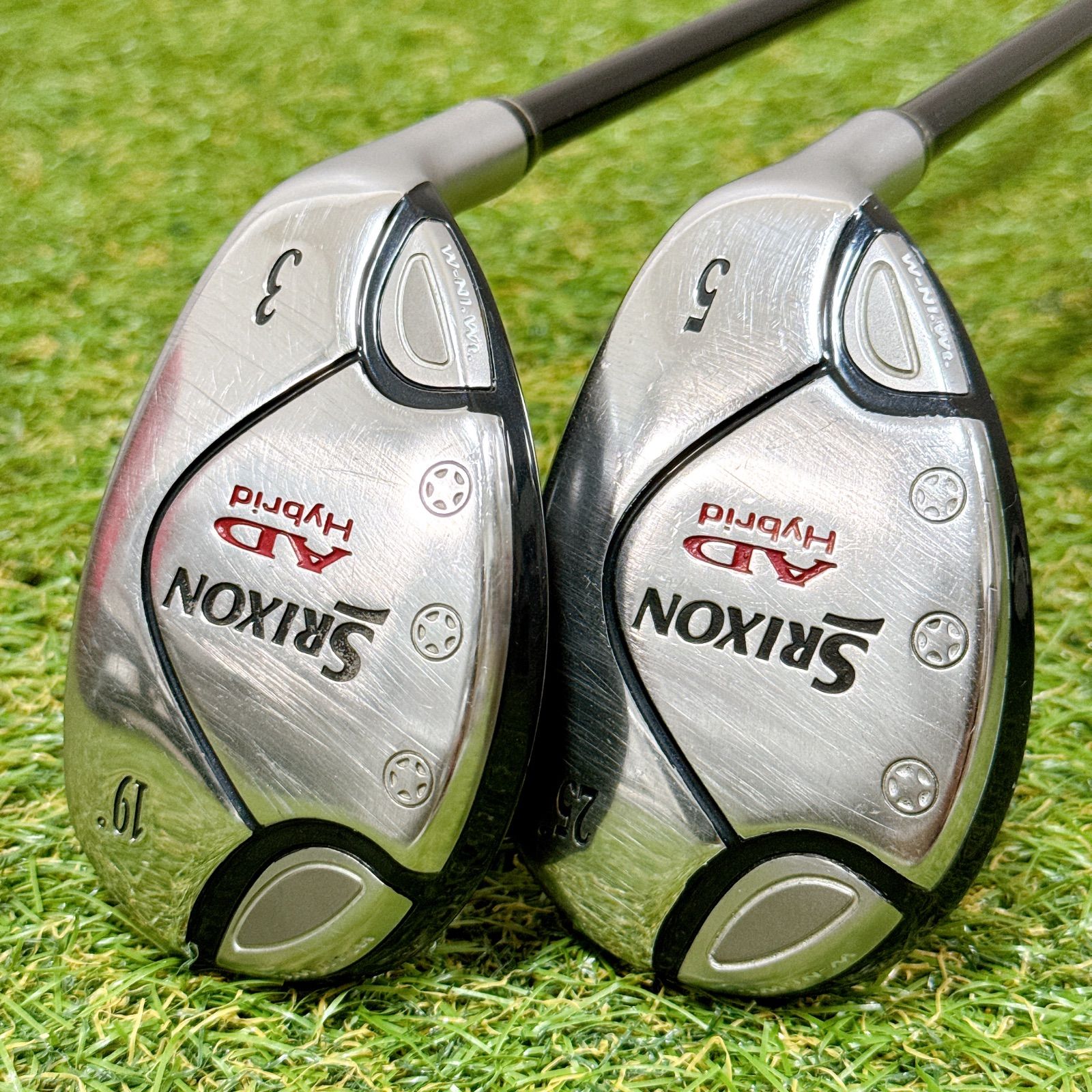 名器2本 スリクソン ADハイブリッド SRIXON AD Hybrid ユーティリティ