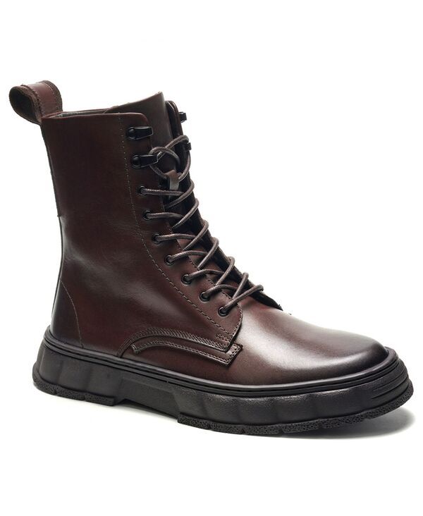 アンソニー ヴィア メンズ シューズ ブーツ・レインブーツ アンクル レース Anthony Veer A Veer Mens Bastion LaceUp Ankle Boots Brown ブラウ