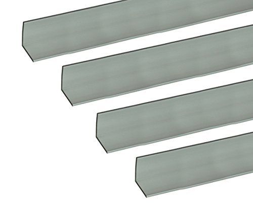 新品 安田 アルミアングル 1m 3.0x40x40mm シルバー 4本組