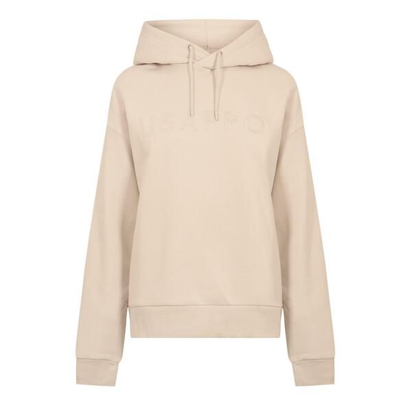 ユーエスエープロ レディース アウター パーカー・スウェット ロゴ USA Pro Classic Logo Hoodie Cream クリーム