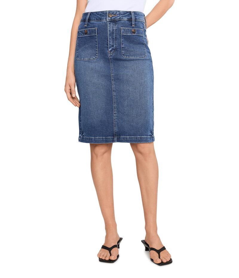 エヌワイディージェイ レディース ボトムスカート デニム Nydj Denim Skirt Wild River デニム