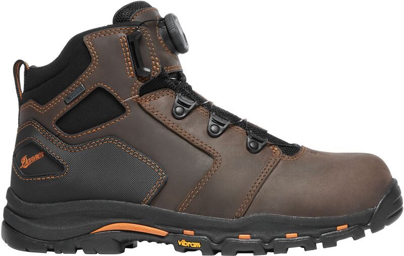 ダナー メンズ シューズ ブーツ・レインブーツ Danner Mens Vicious BOA 6 GORETEX Work Boots BrownOrange オレンジ