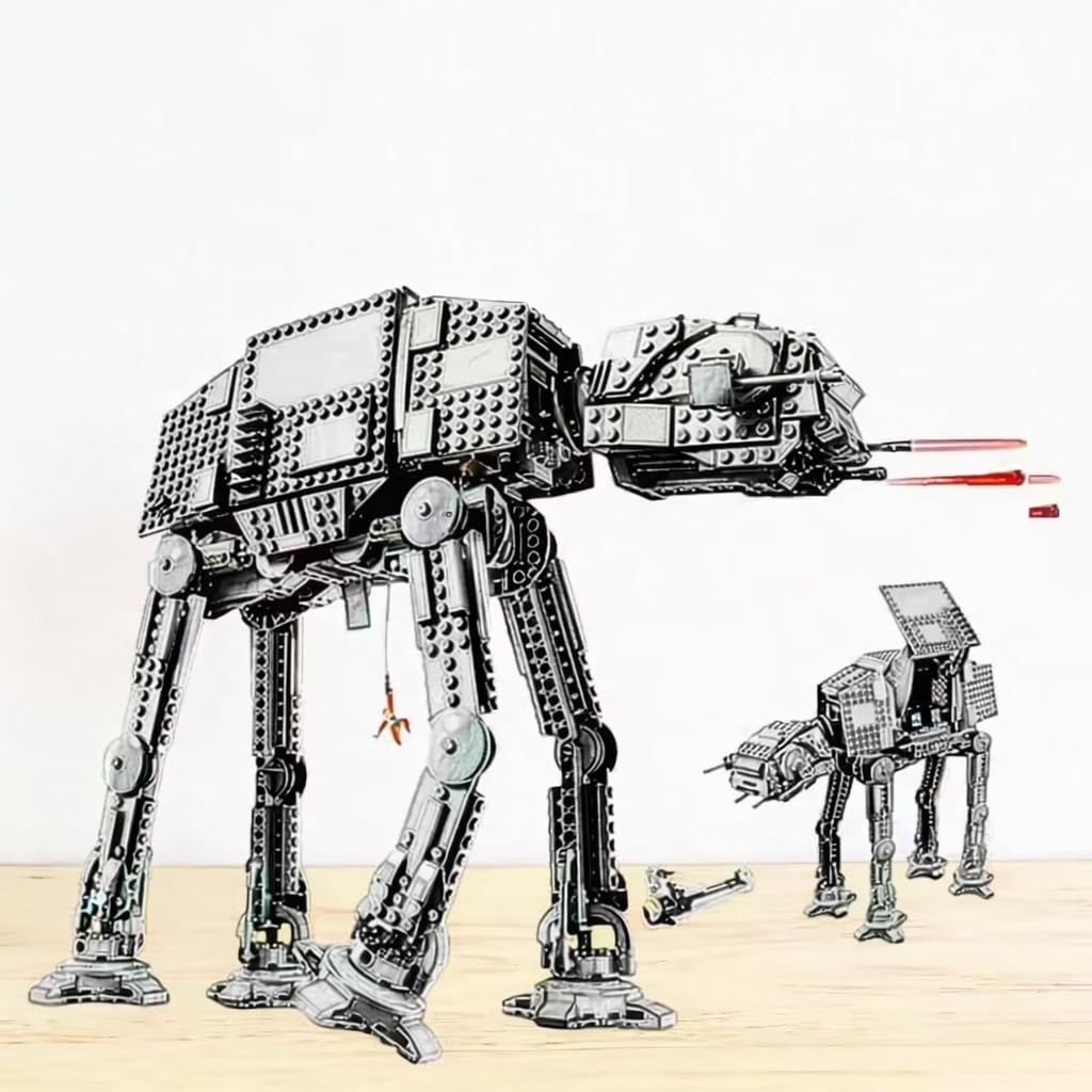 新品 zmart 宇宙映画 AT-AT ビルディングブロック レンガ スターウォーズ フィギュア付き スターウォーズ 風 ATAT ウォーカー ブロック 組み立て モデル 帝国軍