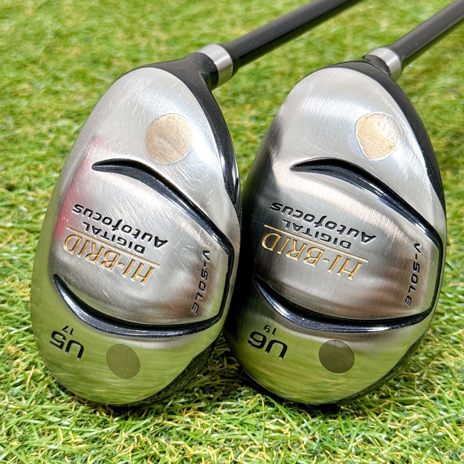 名器2本組 ダンロップ ハイブリッド DUNLOP HI-BRID フレックスR UT U5 U6 5番6番 右利き【K932】