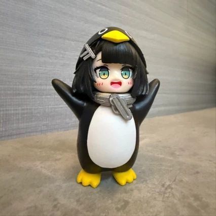 ググガガペンギン フィギュア2個セットA お座り 人形 ググガガ