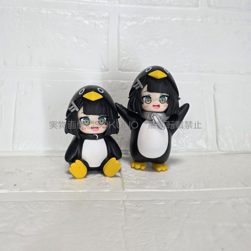 ググガガペンギン フィギュア2個セットA お座り 人形 ググガガ
