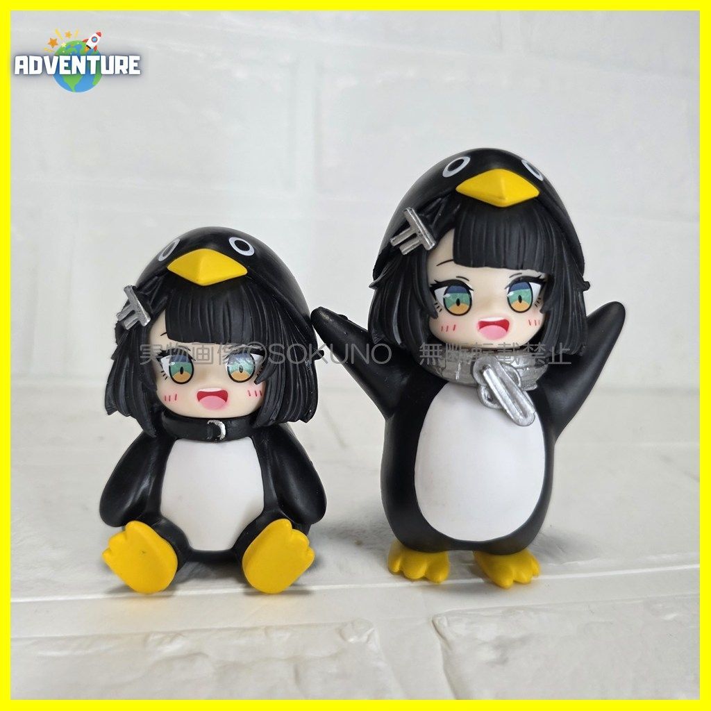 ググガガペンギン フィギュア2個セットA お座り 人形 ググガガ