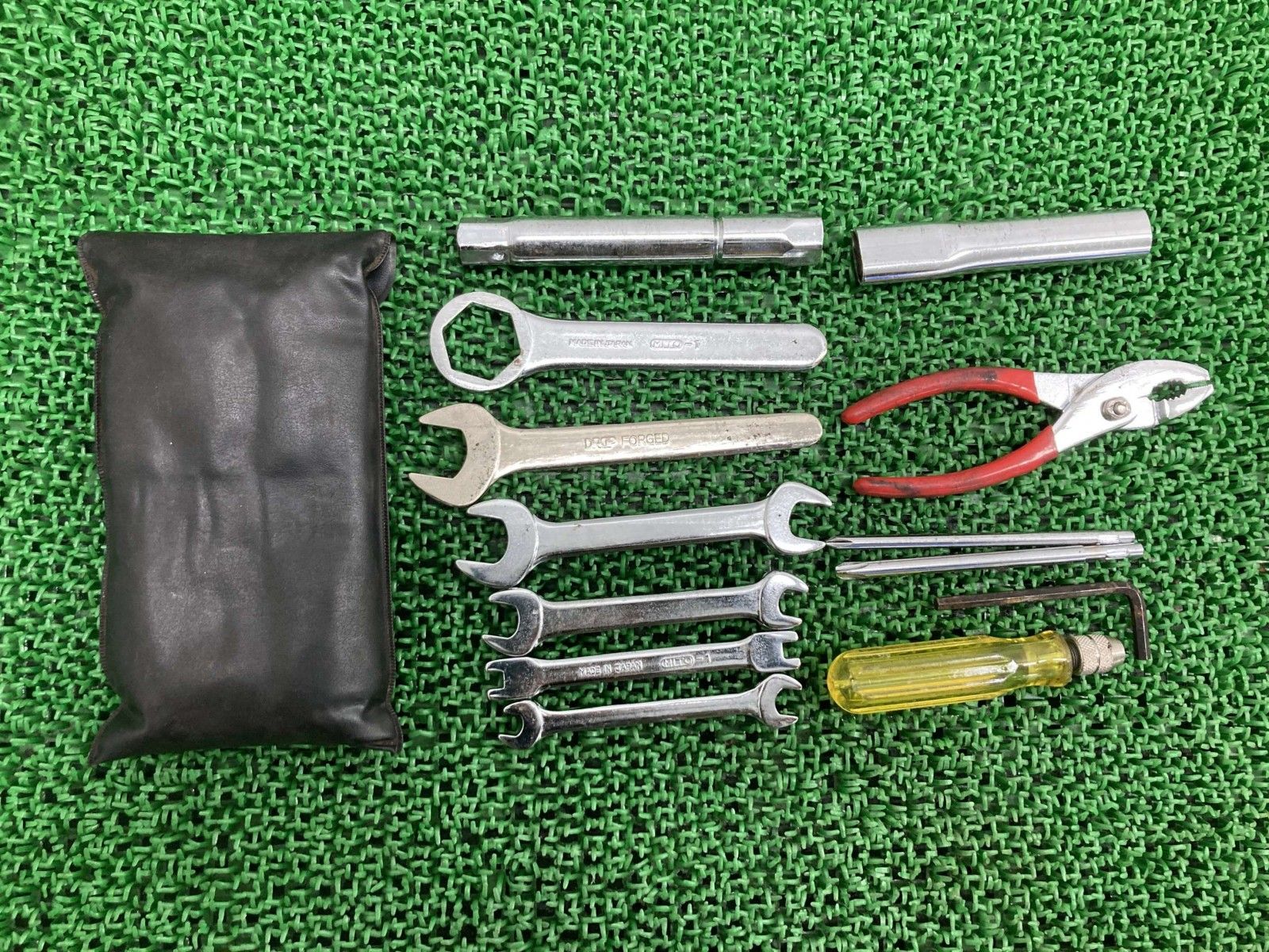 車載工具 カワサキ 純正 中古 ツールキット トラブル対処に メンテにも