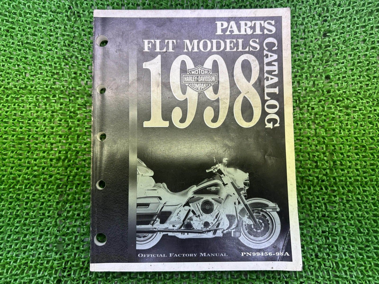 FLT パーツリスト 英語版 ハーレー 正規 中古 1998年FLTモデル ツーリング エボ rC 8,838円
