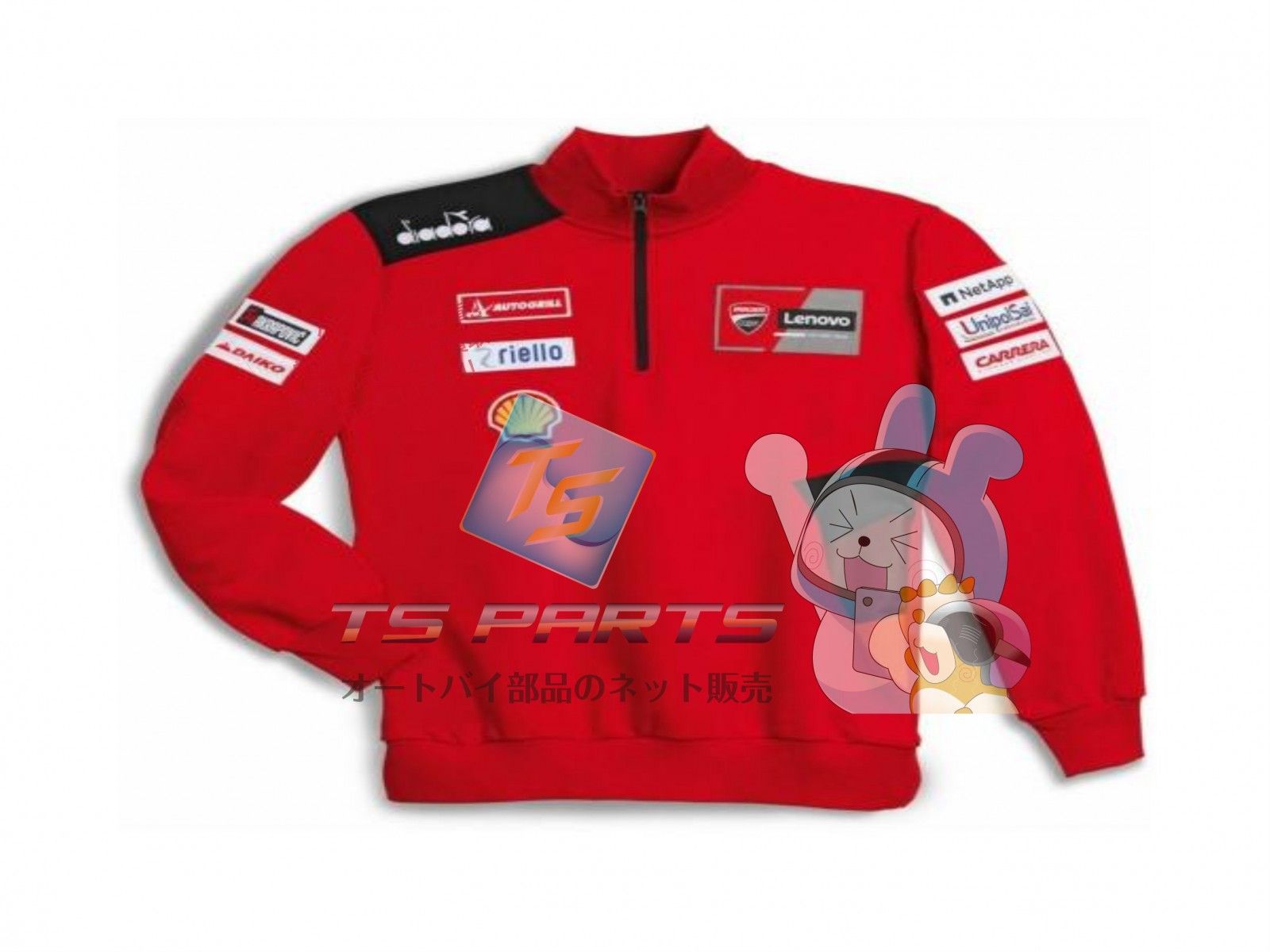 スウェットシャツ ドゥカティ 純正 新品 DUCATIパフォーマンス サイズL 即日発送 Oh