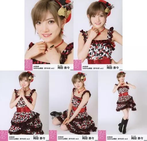中古】生写真(AKB48・SKE48) ◇岡田奈々/AKB48 2019年2月度 net shop