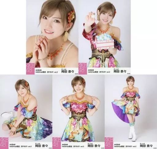 中古】生写真(AKB48・SKE48) ◇岡田奈々/AKB48 2019年1月度 net shop