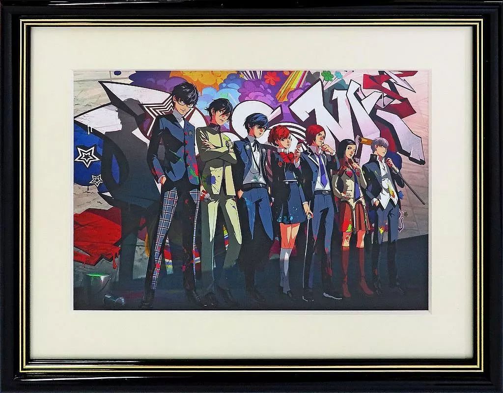 【中古】原画イラストボード ペルソナフェス　25ｔｈFES　複製原画