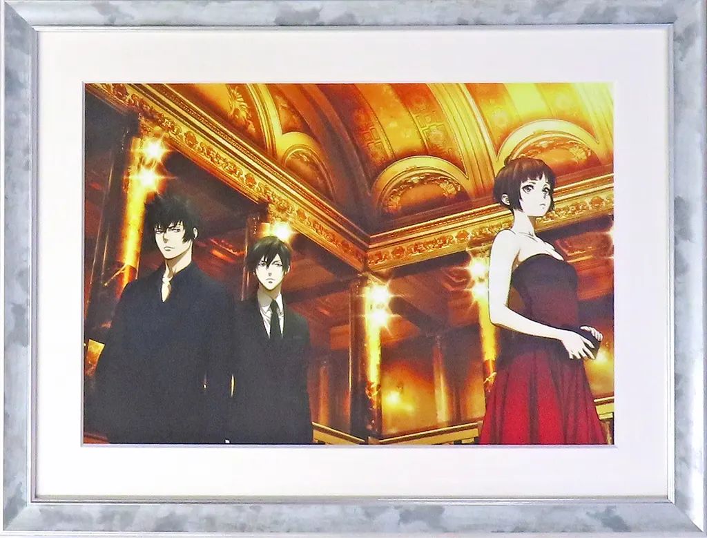 【中古】原画イラストボード 付属品付)PSYCHO-PASS サイコパス IN CONCERT 複製原画
