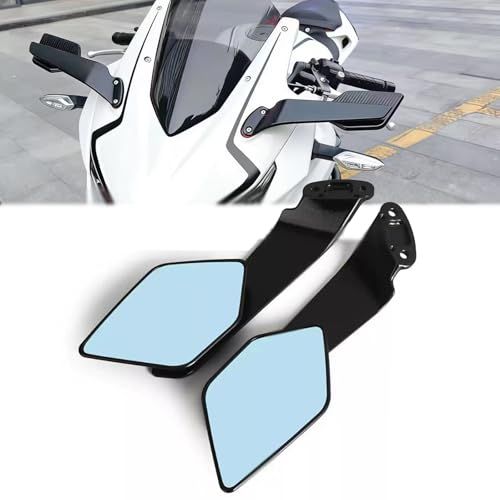 FOR 2025 CBR650R/CBR400R/CBR500R cbr650r cbr400r cbr500r 改造バイク 2019-2025 に適した第2世代Bladeバックミラーとスポイラーアクセサリー [並行輸入品]ts 9b8655b6