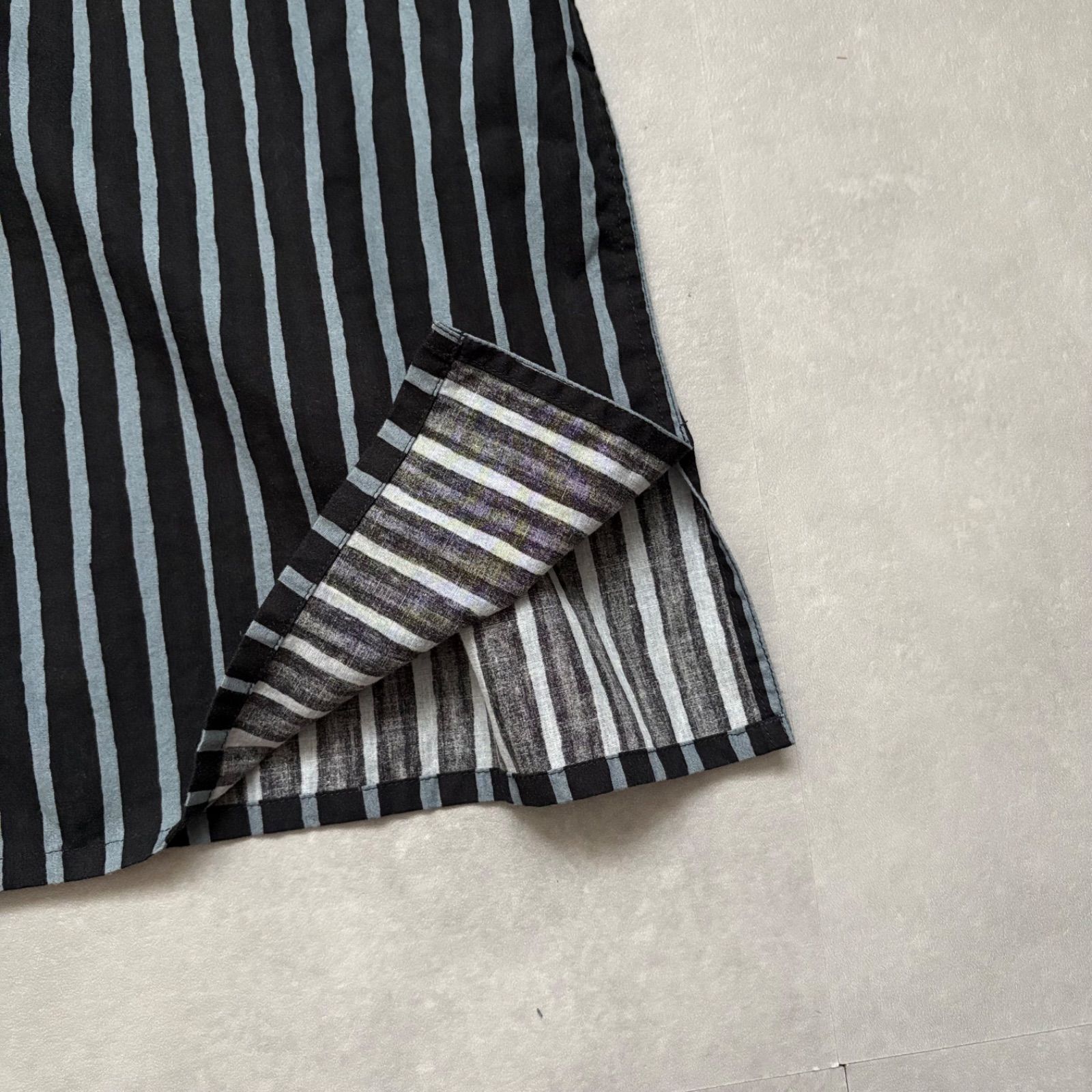 marimekko マリメッコ ヨカポイカ ストライプシャツ メンズ ユニ