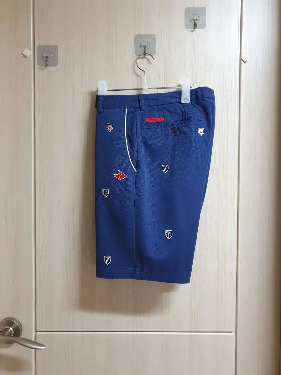 パーリーゲイツ (韓国 正規品) ユニセックス (29 30) ハーフパンツ (ネイビー)