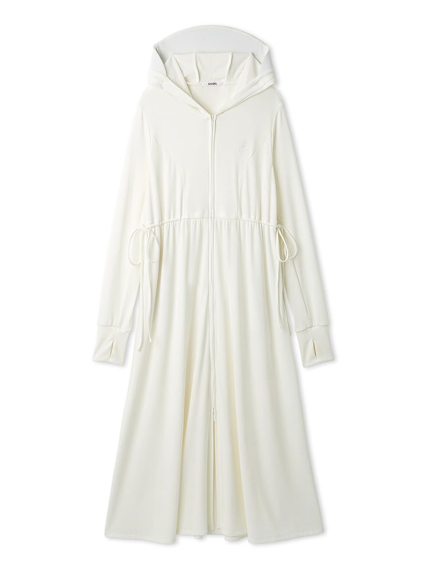 新品 [スナイデル] 【UVカット】フーディーワンピース SWCO262025 レディース WHT F
