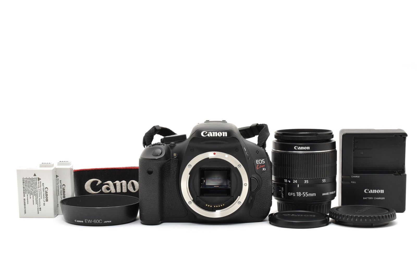 実用品 Canon キャノン EOS Kiss X5 / EF-S 18-55mm 3.5-5.6 IS II レンズキット デジタル一眼カメラ シャッター数11814枚と少な目 #4217