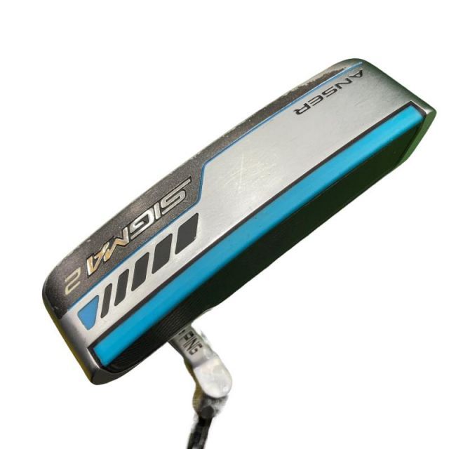 【中古】 ピン SIGMA 2 ANSER プラチナム 34インチ(PP58) パター PT スチール (フレックスその他) メンズ 男性用 右利き 右用 Cランク ゴルフクラブ