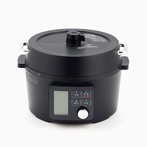 アイリスオーヤマ 電気圧力鍋 圧力鍋 4L 3~4人用 低温調理可能 卓上鍋 予約機能付き 自動メニュー90種類 ガラス蓋付き レシピブック付き ブラック PMPC-MA4-B送料無料 97015721 アイリスオーヤマ 電気圧力鍋 圧力鍋 4L 3~4人用 低温調理可能 卓上鍋 予約機能付き 自動メニュー90種類 ガラス蓋付き レシピブック付き ブラック PMPC-MA4-B送料無料 97015721
