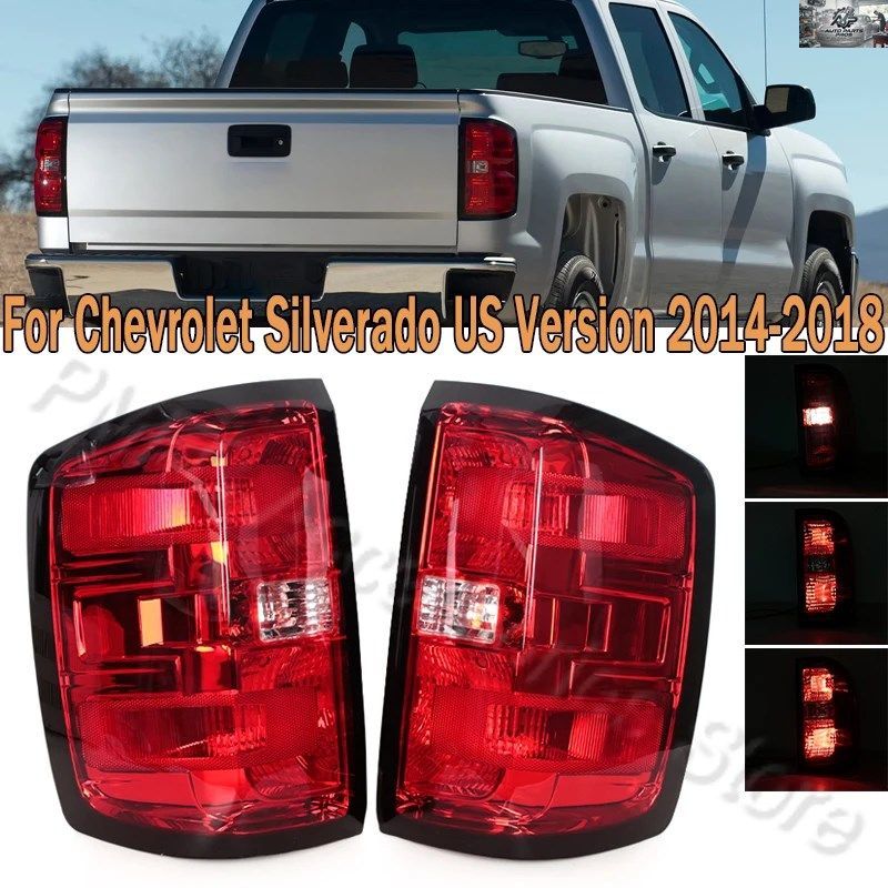 テールライト、リアターンカウンターライト、ブレーキランプ、フォグランプ、シボレーシルバラード 2014-2018 US GM2801261 GM2800261 カス