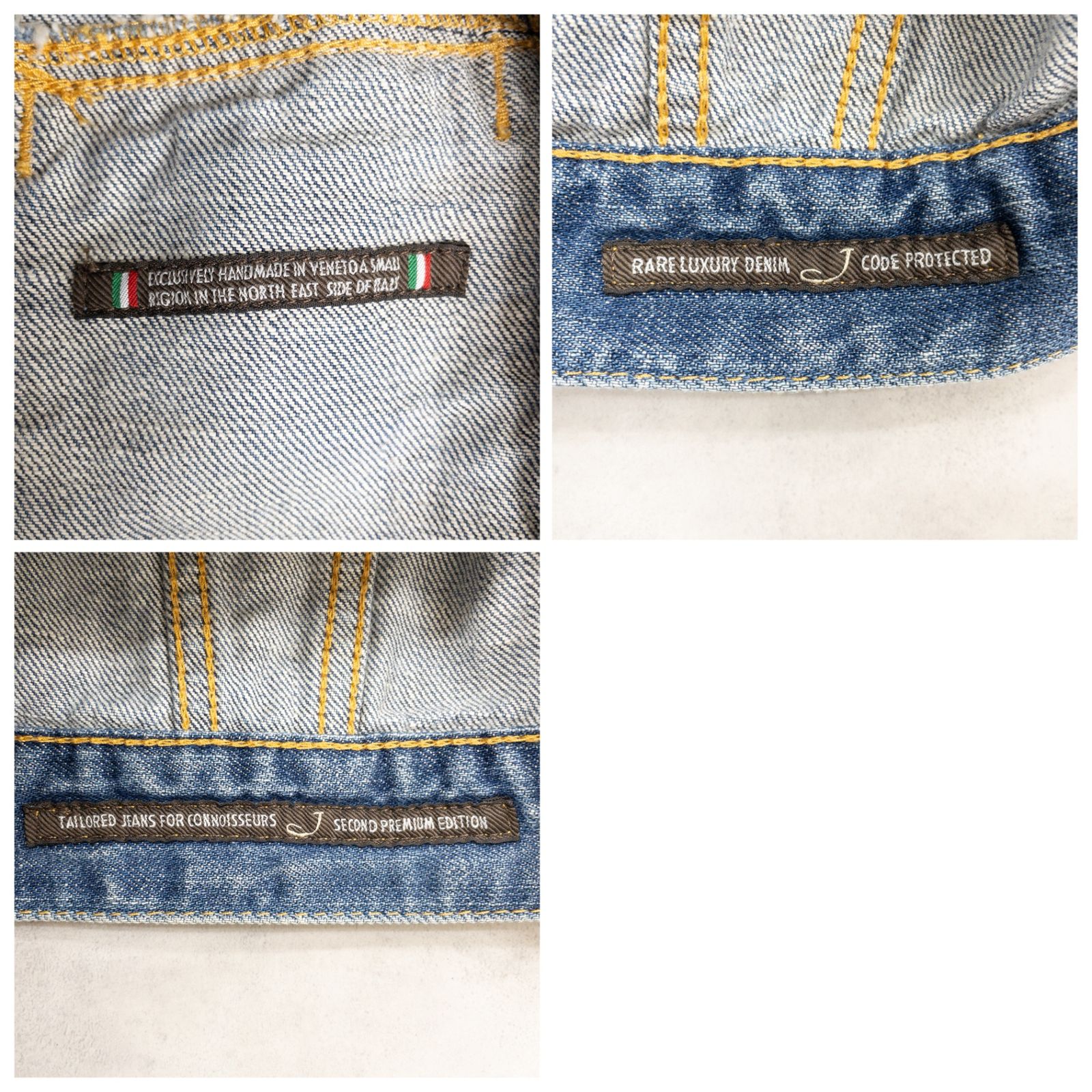 JACOB COHEN ヤコブコーエン J804 デニムジャケット コットン ブルー イタリア製 メンズ S b01557 JACOB COHEN ヤコブコーエン J804 デニムジャケット コットン ブルー