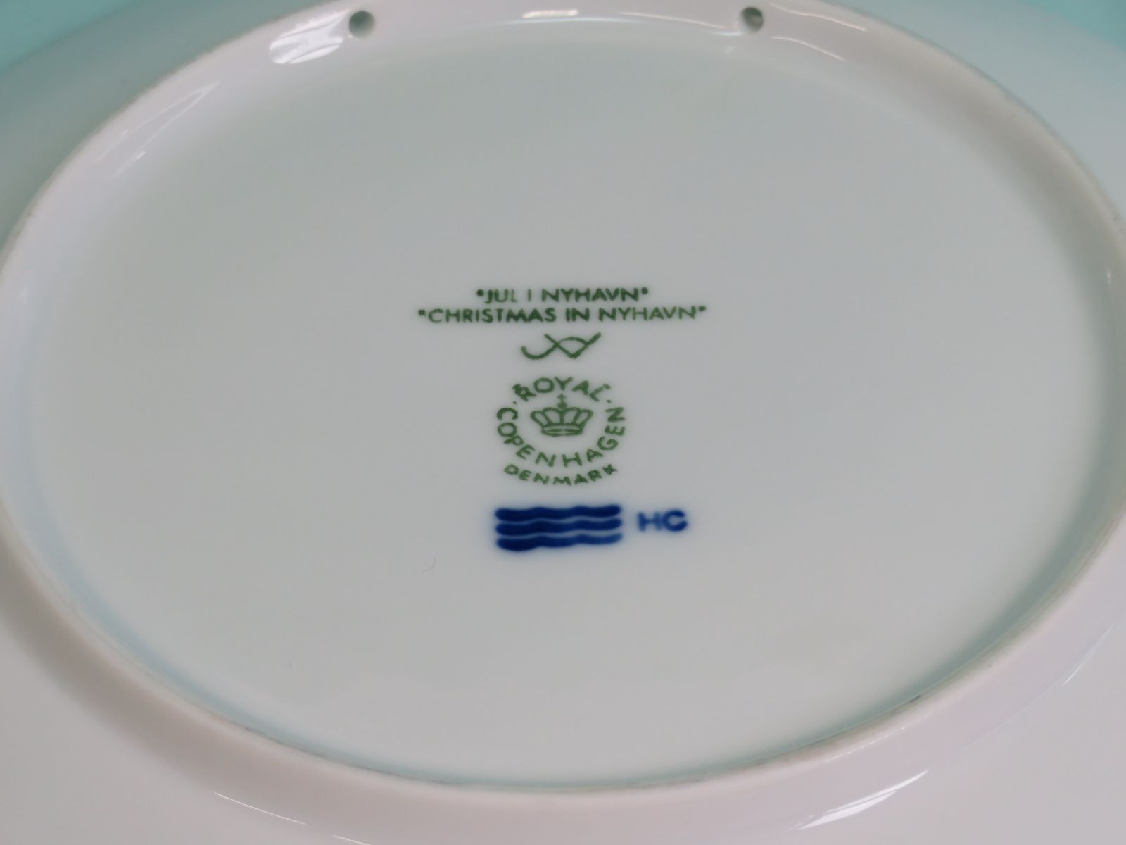 ROYAL COPENHAGEN ロイヤルコペンハーゲン イヤープレート 2007年 直径 