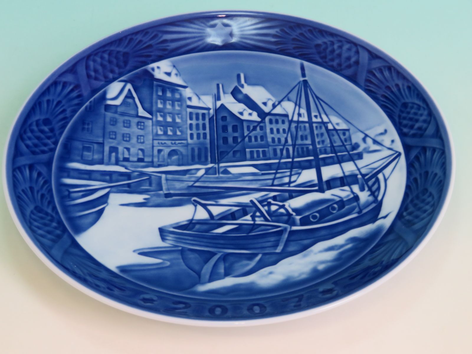 ROYAL COPENHAGEN ロイヤルコペンハーゲン イヤープレート 2007年 直径