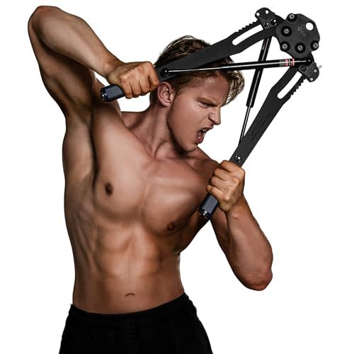 GD MUSCLE PUMP 筋トレ アームバー エキスパンダー チェストエキスパンダー 胸筋トレーニング器具 大胸筋トレーニング 負荷調整可能 ガススプリング式 筋トレ器具 自宅トレーニング 上腕二頭筋 腹筋 広背筋 腕立て伏せ 器具 韓国 91243ad3