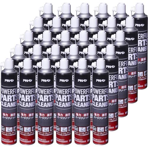 アサヒペン 超強力パーツクリーナー30本セット 840ml×30本 強力 速乾 原液量588ml POWERFUL PARTS CLEANER ガス抜きキャップ付き 【オンライン限定】送料無料 23bd740f